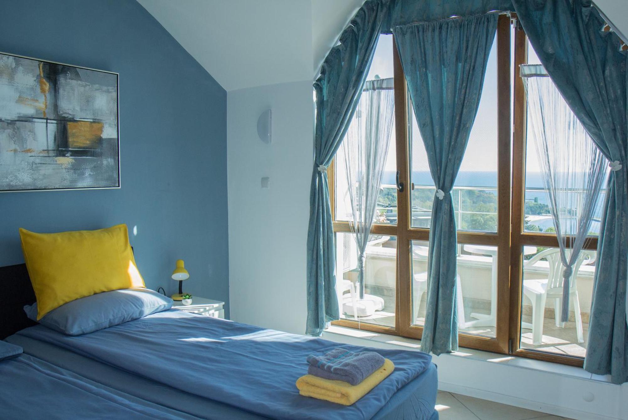 Black Sea Narcissus - Quiet Studio With Amazing Sea View Varna Exterior foto